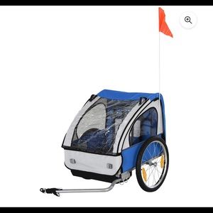 Kids bike trailer